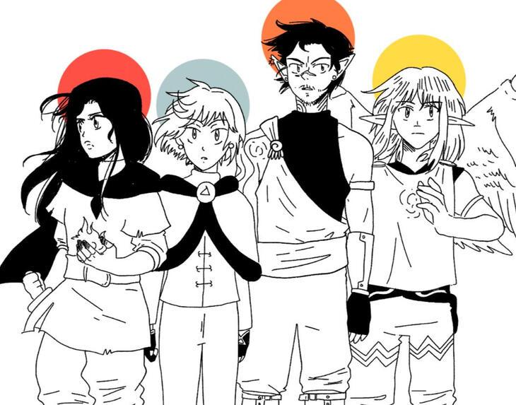 Tetarra - book cover concept