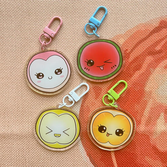 Fruitie Keychains (shop now!) Fruitie Keychains (shop now!)